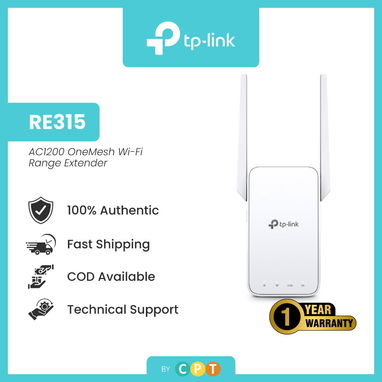 EXTENDER REPETIDOR TP LINK AC1200 MODELO RE315..1LAN .....NUEVO EN SU CAJA - Img 125863683