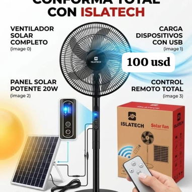 Ventilador recargable - 4/6