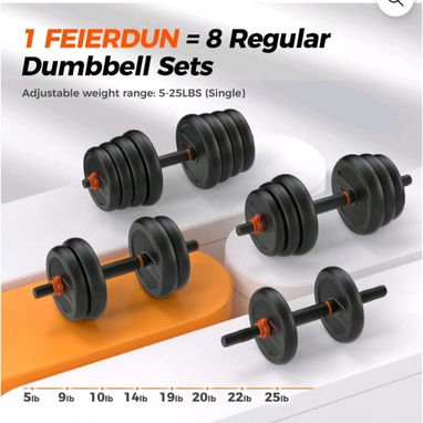 Set Mancuernas 50 lb - Img 125364932