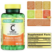 Vitamina C. 100 tabletas - Img 43886709