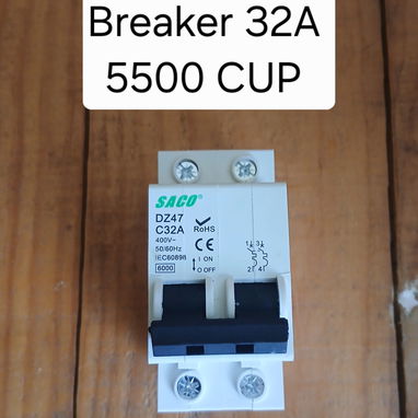 Breaker de 63A 40A y 32A - 3/3