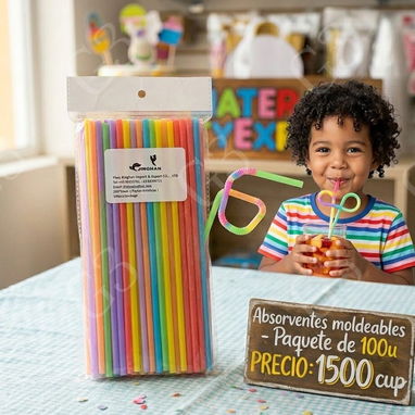 Servilletas, platos, bandejas pequeñas, cajitas, Ternopol, cucharas De colores, vasos, pinchos brochetas, absorbentes - Img 122811499