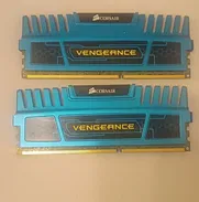 8GB  (2x4) DDR3 1600mhz de RAM disipadas Corsair vengeance - Img 50514470