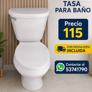 Inodoro . Tasa de baño con transporte Gratis en lugares céntricos - Img 57827683