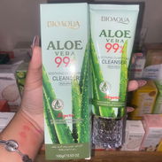 Limpiador facial de ALOE VERA al 99% de la marca BIOAQUA de 100g🌿 - Img 55793196