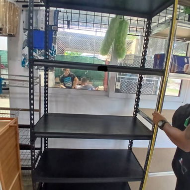 Estante metálico de 5 niveles 🌷 (Nata) $90 - 2/2