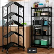 Estante multiusos: Cocina y/o baño, es flexible. Organizador, mueble de cocina - Img 57779492