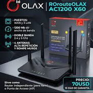 ROUTER OLAX X60 SELLADOS EN CAJA CON GARANTÍA GIGABIT VPN WAN LAN ESSY MESH WPA3 63142460 - Img 57203542