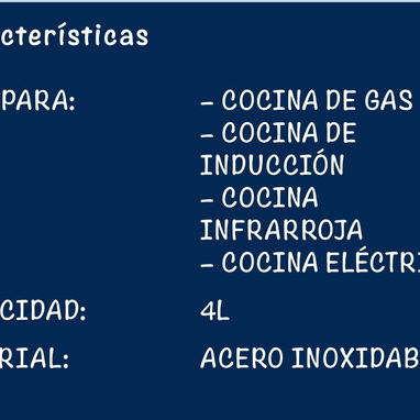 Olla de presión de 4L marca EKO. Acero inoxidable 🔷 $40 - 3/3