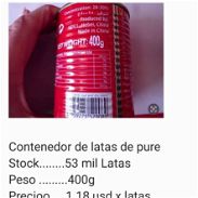 Contenedor de latas de puré - Img 45618215