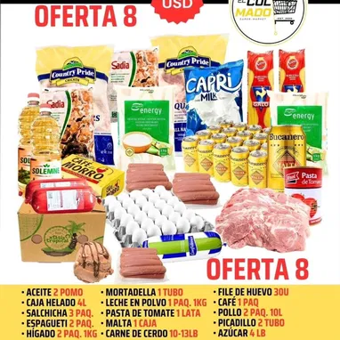 COMBOS DE COMIDA HASTA LA PUERTA DE SU CASA 🍱‼️Formas de pago: - CUP en efectivo y TRANSFERENCIA - USD 💵 - Desde USA - Img 123611699