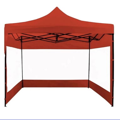 Carpas de 3*3 disponibles con Lona a los lados  Disponibles en azul, verde y rojo 150 USD - 2/2