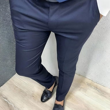 Pantalon de Vestir. Negro. Azul Oscuro. Blanco. Verde Militar. Beige. Cintos de Vestir 52465450 - Img 95957797