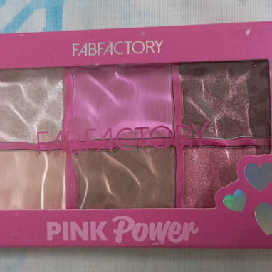 Paleta de sombras , gancho de pelos , felpa , pellisco - 3/8