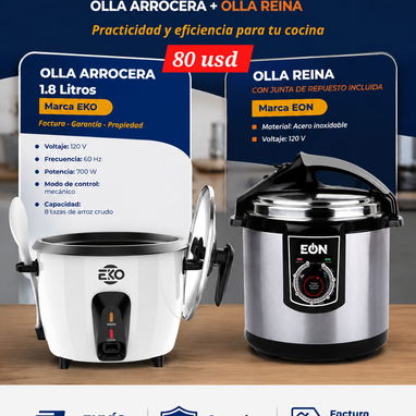 Olla reina y Olla arrocera - 2/3
