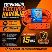✨ ¡SOLUCIÓN ENERGÉTICA! ✨ 👩🍳 EXTENCION NARANJA Disfruta conectar equipos de forma práctica y cómoda en tu hogar. 🏠 - Img 57409083
