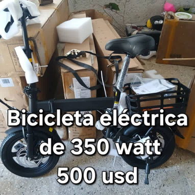Bicicletas eléctricas de 350 y 500 watts precio en.las fotos - Img 124630713