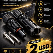 Conectores MC4 2usd x pareja - Img 58049421