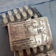 Ciprofloxacino blíster de 10 tabletas de 500mg - Img 57888372