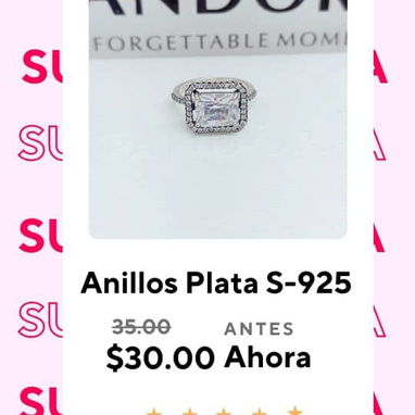 Variedad de anillos de plata super ofertas de rebajas calidad garantizada - Img 122808144
