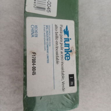 VENDO BARRA DE PASTA PARA PULIMENTO ("PIEDRA VERDE") DE ±1 kg PARA ACERO INOXIDABLE Y OTROS. $30 USD. (+53)52990828. - Img 88894500