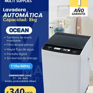 Lavadora automática por 8 kg - Img 57578950