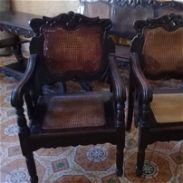 Juegos de muebles antiguos de caoba - Img 45363196