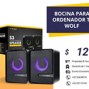 BOCINA PARA ORDENADOR T-WOLF - Img 52698625