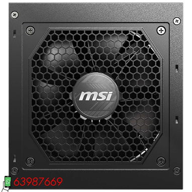 Fuente marca MSI modelo MAG A850GL PCIE5 (850W/70.5A) 80+ Oro, Full Modular NUEVA en su caja - Img 113240010