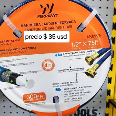 Mangueras - 3/4
