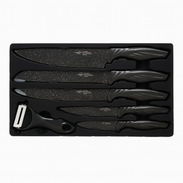 SET DE CUCHILLOS DE COCINA NEGROS NUEVOS EN CAJA!!! - Img 52022691
