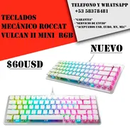 Teclados mecánico Roccat Vulcan II Mini RGB "Nuevo Sellado" - Img 49836907