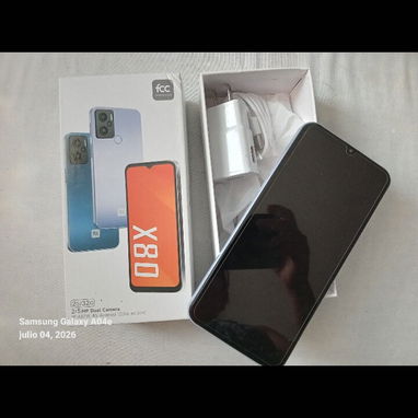 Para usar como tablet y conectarse con wifi. Celular nuevo fcc X80. Dual camera. 2G/32G. Nuevo, pero no tiene la bandeja - Img 125196170