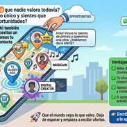 🎨 ¿Tienes un talento que nadie valora todavía? ¿Sabes hacer algo único y sientes que mereces más oportunidades? - Img 55090148