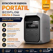 *Ecoflow Delta 3 Clásica de 1800w con un pico de 3600w*  - 💰700 USD  - 🚚 Incluido - 📋 7 días - Img 57028569