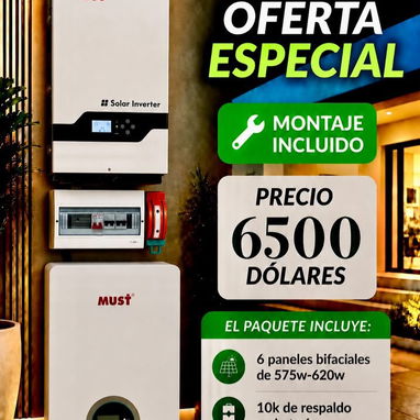 Información en Fotos Kit Fotovoltaico. - 2/7