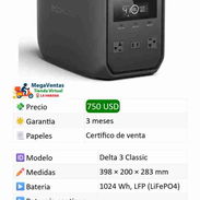 Ecoflow Delta 3 Classic Estacion de Energia - Img 54701587