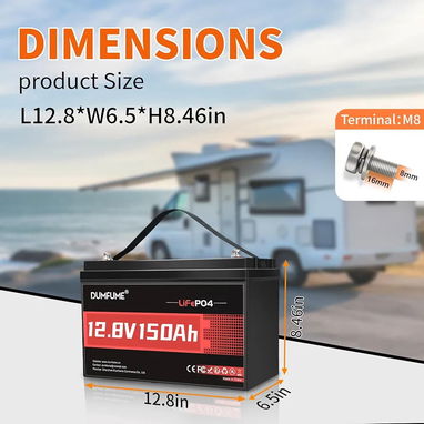 Baterías 12.8V 150Ah, Lifepo4, nuevas en caja... Teléfono 55008593 - Img 123620239