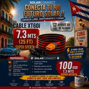 ⚡️☀️¿Buscas una conexión segura y eficiente para tu sistema solar? Con el Cable XT60i de 7.3 metros - Img 55747035