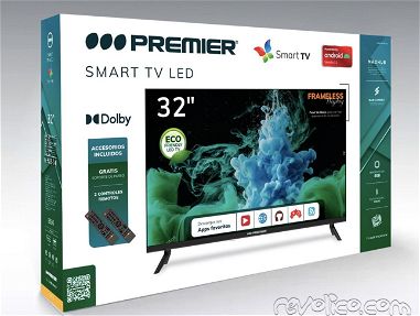 SMART TV 32’ PREMIER Si compras 2 en 190 cada uno - Img main-image