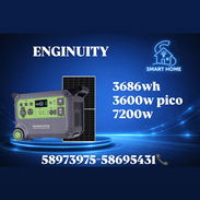 Estación Enginuity 3686wh + panel solar 220w - Img 55726251