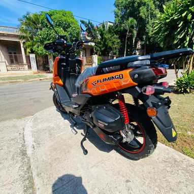 ‎*⛽️ 𝐌𝐎𝐓𝐎 AUTOMÁTICA AVA FLAMINGO* ‎ ‎⚙️𝐄𝐒𝐏𝐄𝐂𝐈𝐅𝐈𝐂𝐀𝐂𝐈𝐎𝐍𝐄𝐒 ‎• 4 TIEMPOS ‎• 180 CC  ‎• Arranqué eléctri - 3/4