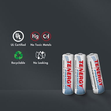 Pilas Recargables AA TENERGY - 3/3