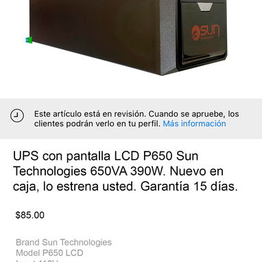 🔋Proteja sus equipos con estos Backups, elija según sus requerimientos de consumo, todos nuevos en caja a estrenar. - Img 115204154