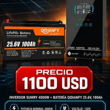 Estaciones de energia , kit solar - 3/4