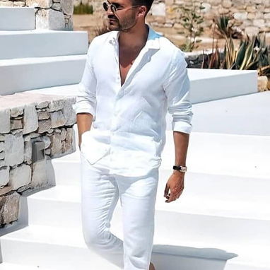 Pantalon de lino , camisas de lino , Ropa de lino - Img 87556059