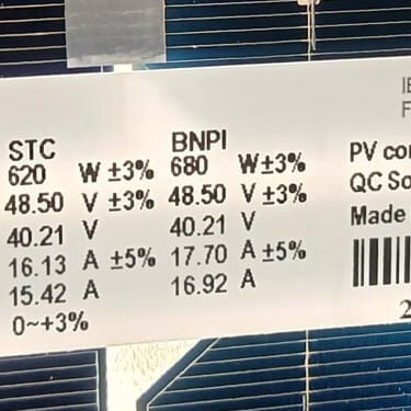 🚨Paneles Solares de 620W JA SOLAR Bifacial. *Precio: 370 USD💵* - Img 125779272