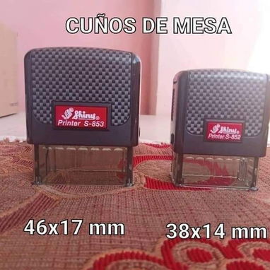 Cuños personalizados. Etiquetas para negocios y vinil sobre pvc. Cajas lumínicas de letras - 4/5