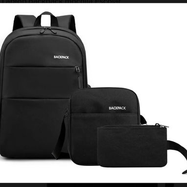 !!! MOCHILA PARA LAPTOP SET DE 3 PIEZAS !!! - Img 125230378