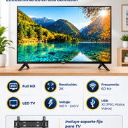 Televisor Smart TV de 32" pulgadas marca EKO con cajita digital incluida + soporte de pared 🔷️ $220 - Img 58041723